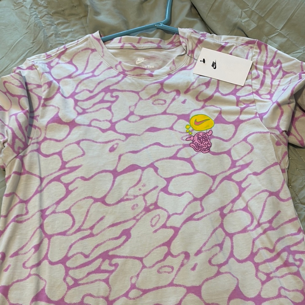Nike Kids Purple Patterned T-Shirt